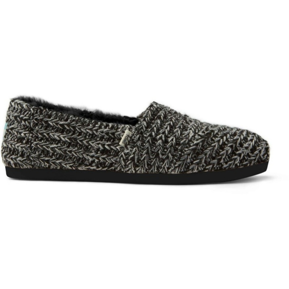 Toms Alpargata Sweater Knit Fleece Espadrilles